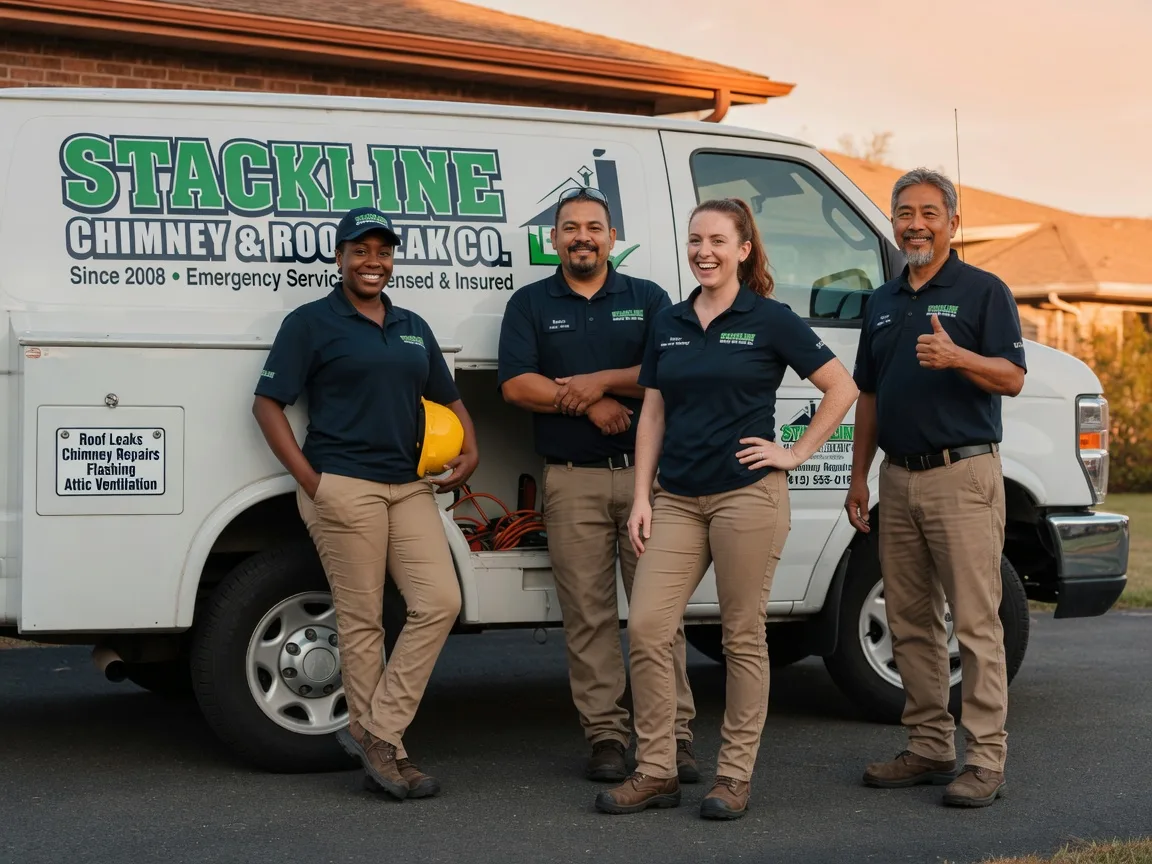 Chimney flashing repair company in Stockett, MT